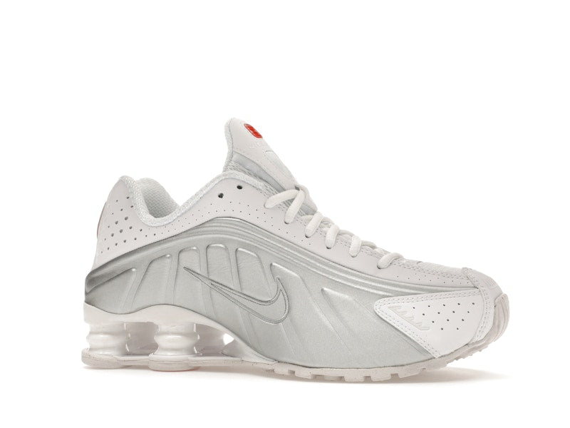 Nike Shox R4 White Metallic Silver (Women's)