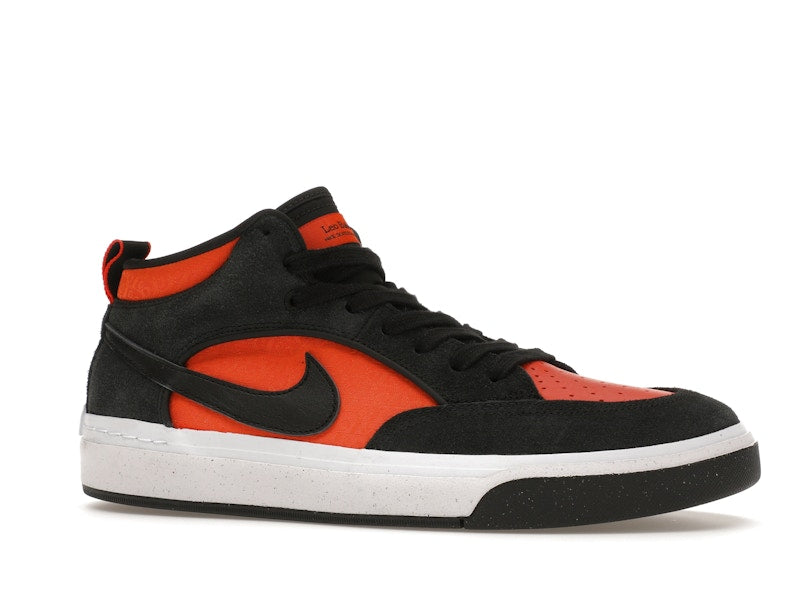 Nike SB React Leo Black Electro Orange