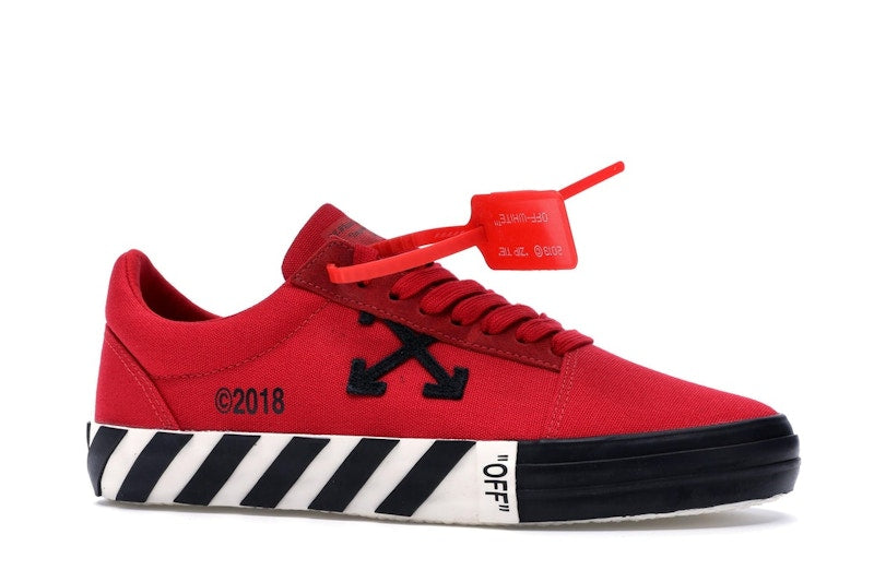 OFF-WHITE Vulc Low Red