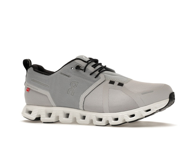 On Running Cloud 5 Waterproof Glacier Grey White (Women's)