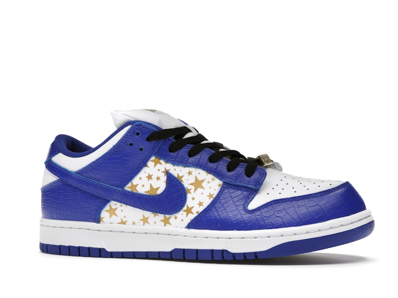 Nike SB Dunk Low Supreme Stars Hyper Royal (2021)