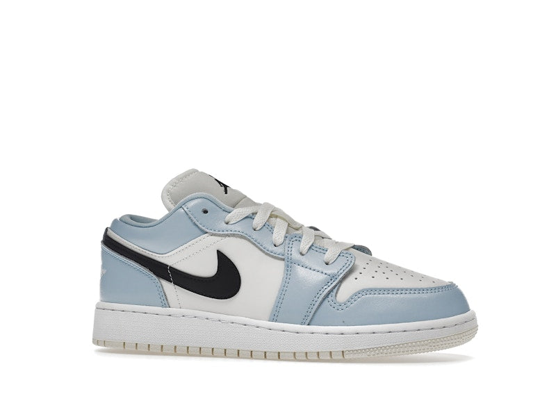 Jordan 1 Low Ice Blue Black (GS)