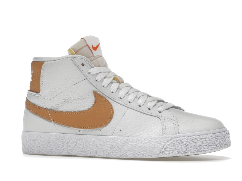 Nike SB Zoom Blazer Mid ISO White Light Cognac
