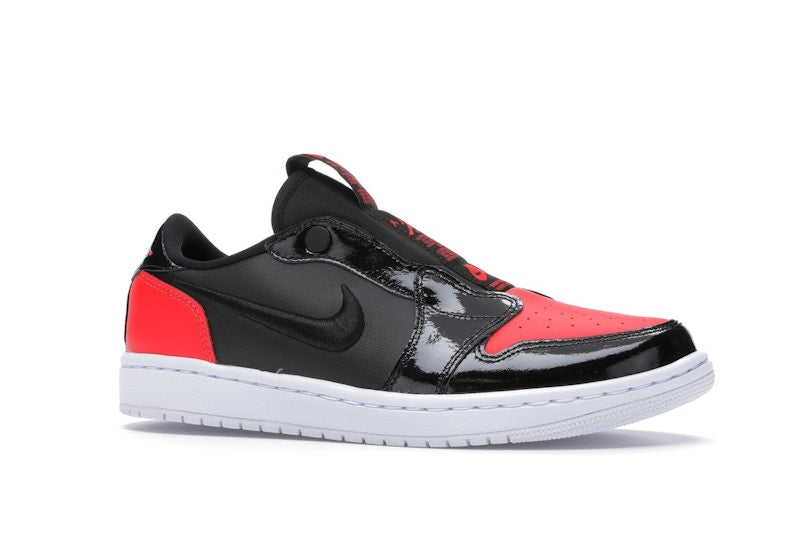 Jordan 1 Low Slip Black Hot Punch (Women's)