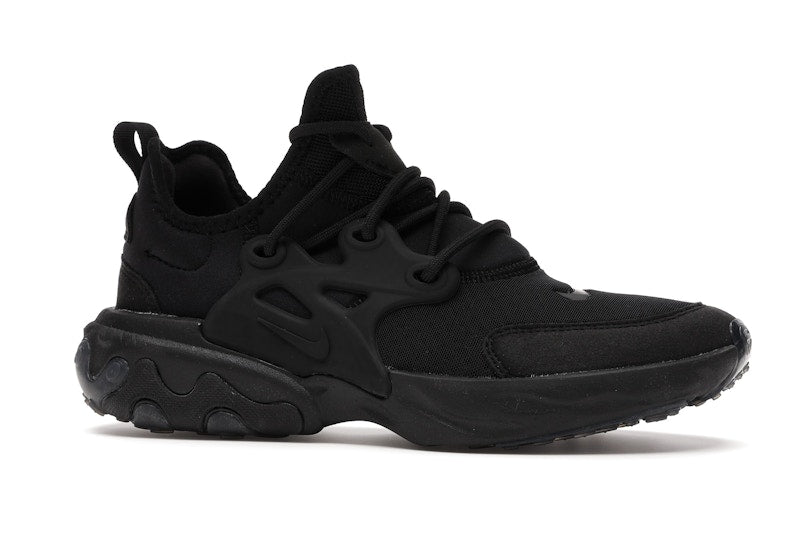 Nike React Presto Triple Black (GS)