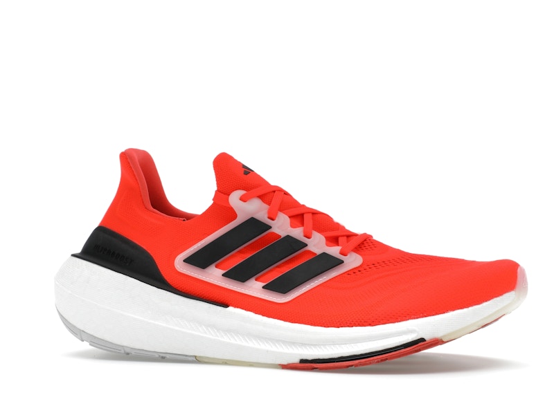 adidas Ultra Boost Light Solar Red Black White