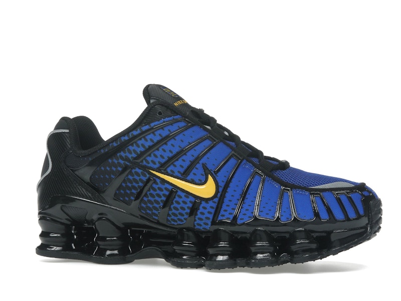 Nike Shox TL Black Lyon Blue Varsity Maize