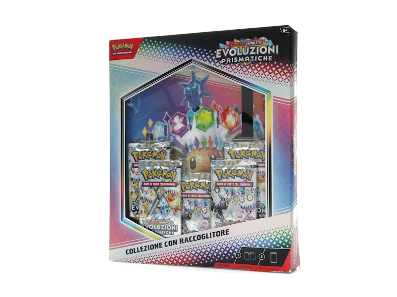 Pokémon Scarlet & Violet Prismastic Evolution Binder Collection (Italian)