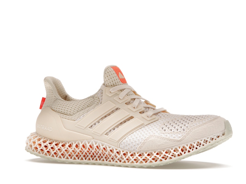 adidas Ultra 4D Wonder White Impact Orange