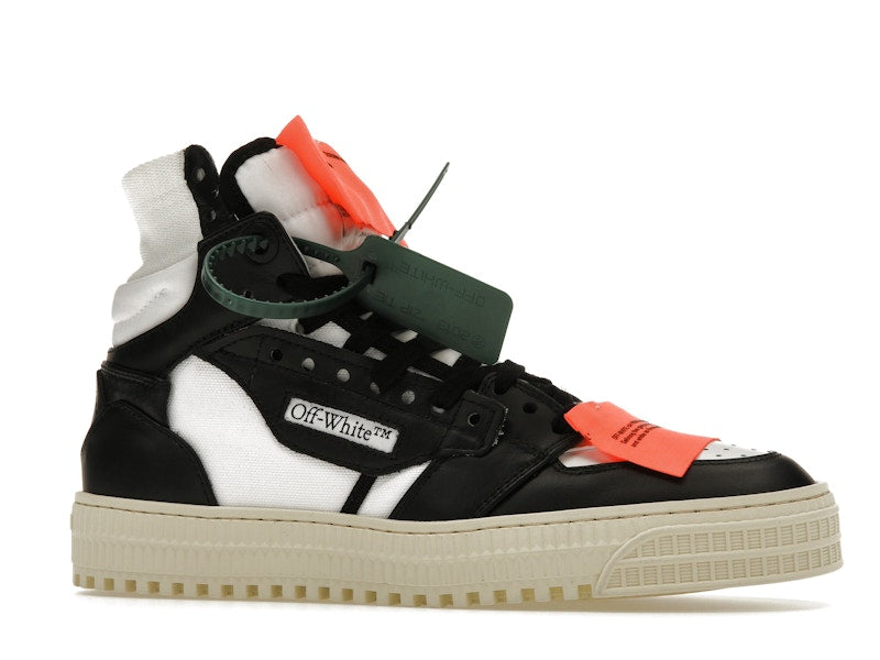 OFF-WHITE Off Court 3.0 Leather Canvas Black White