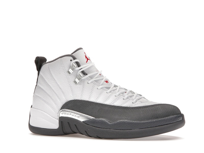 Jordan 12 Retro White Dark Grey