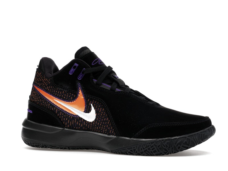 Nike Zoom LeBron NXXT Gen AMPD Black Field Purple Bright Mandarin