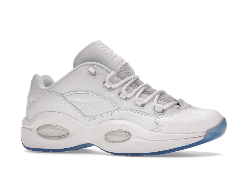 Reebok Question Low White Clear Blue Sole