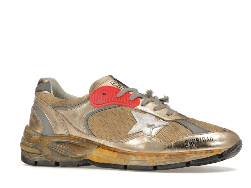 Golden Goose Dad-Star White Red Silver Grey