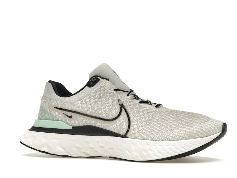 Nike React Infinity Run Flyknit 3 Phantom Black Mint