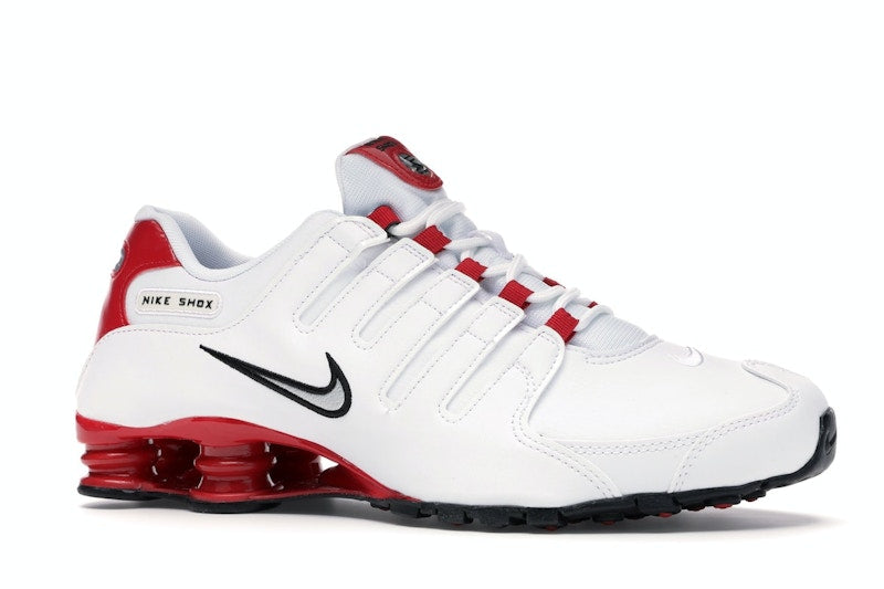 Nike Shox NZ White University Red