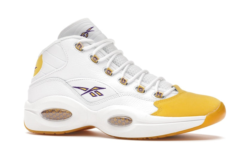 Reebok Question Mid Yellow Toe