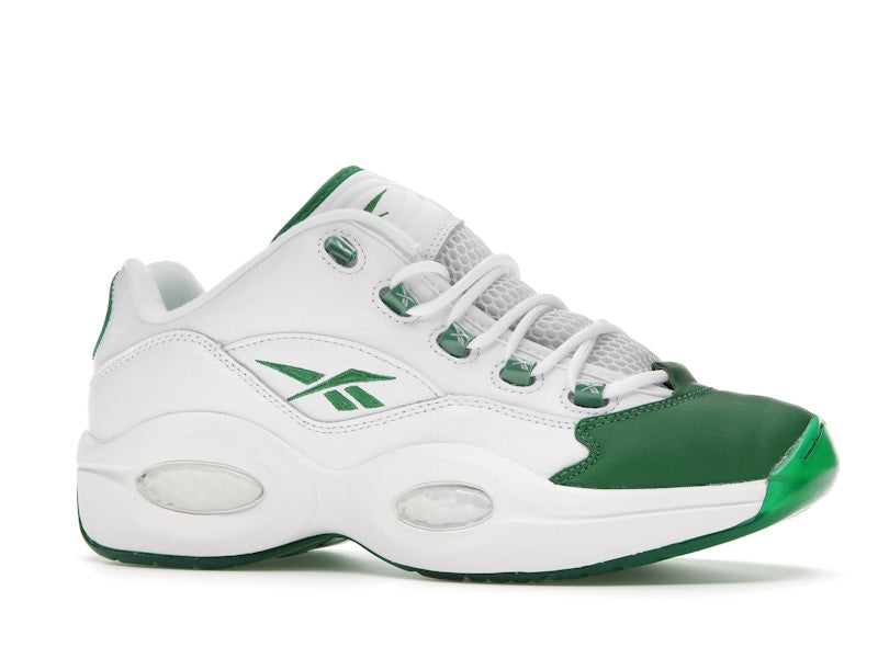 Reebok Question Low Green Toe