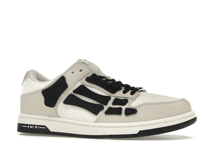 AMIRI Skel Top Low White Light Grey Black