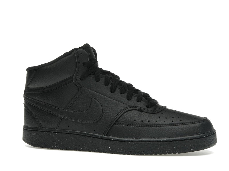 Nike Court Vision Mid Next Nature Triple Black