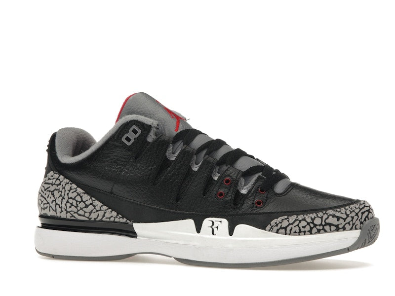 Nike Zoom Vapor AJ3 Black Cement