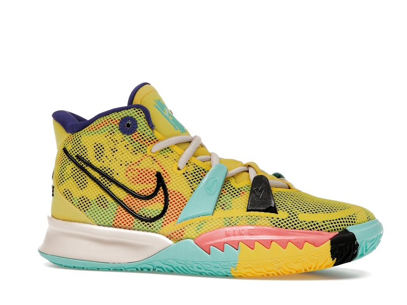 Nike Kyrie 7 1 World 1 People Electric Yellow (GS)