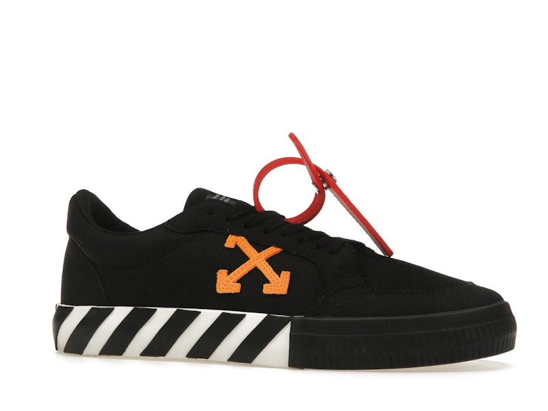 OFF-WHITE Vulcanized Low Black Orange Canvas