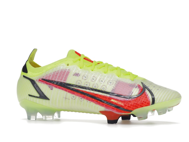 Nike Mercurial Vapor 14 Elite FG Volt Black Bright Crimson