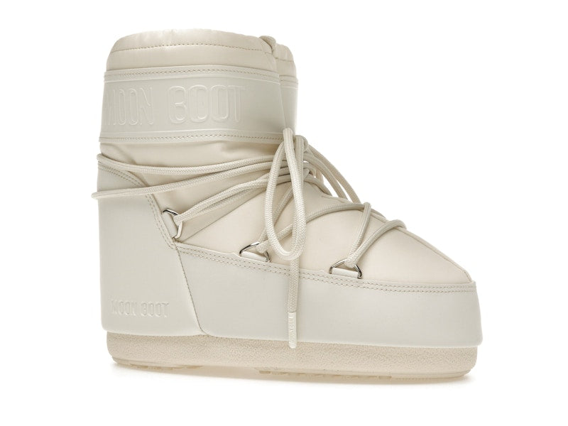 Moon Boot Icon Rubber Low Boot Cream