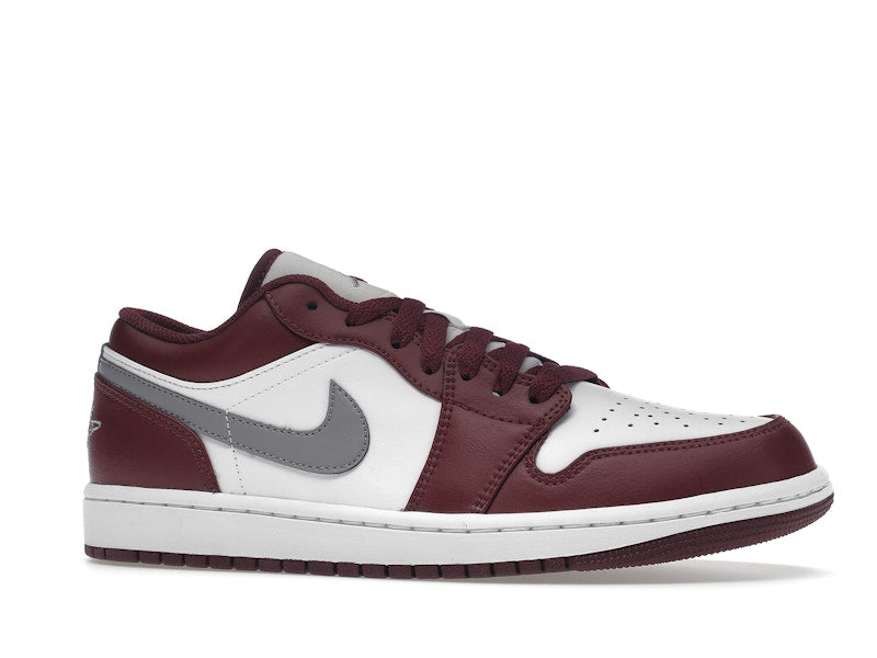Jordan 1 Low White Bordeaux