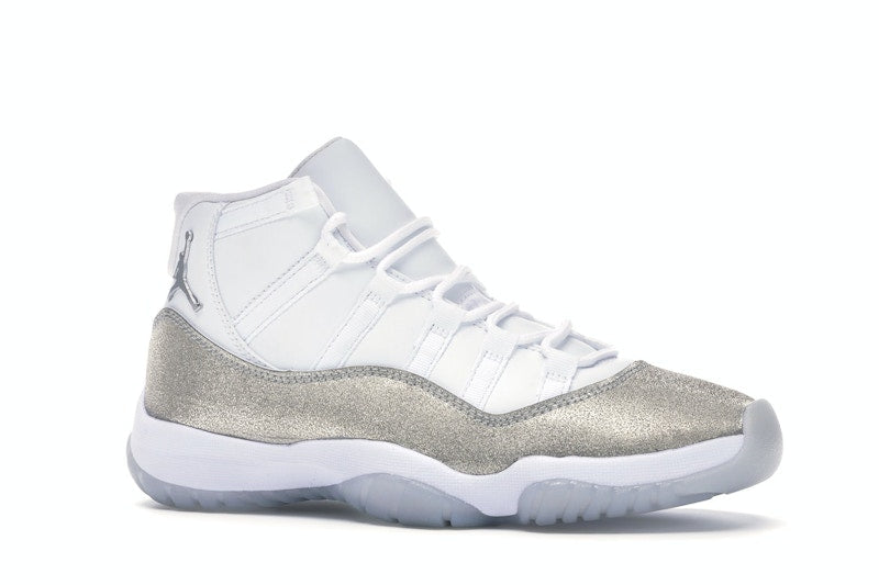 Jordan 11 Retro White Metallic Silver (Women's)