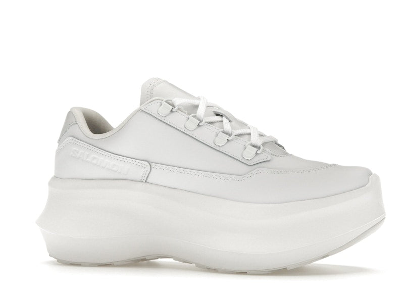 Salomon SR811 Leather Platform Comme des Garcons White