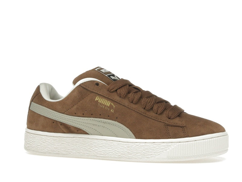 Puma Suede XL Tan White