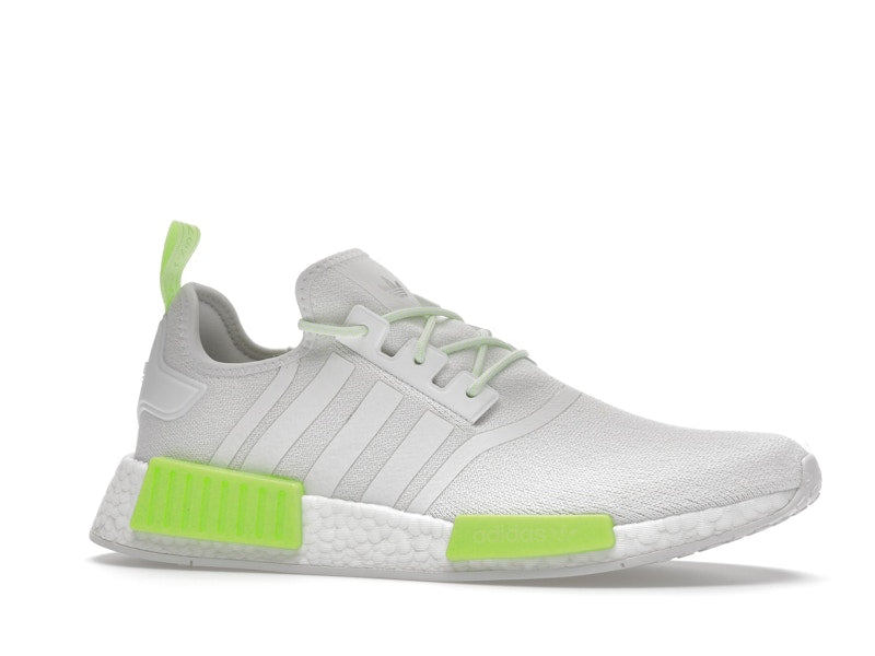 adidas NMD R1 Crystal White Solar Green