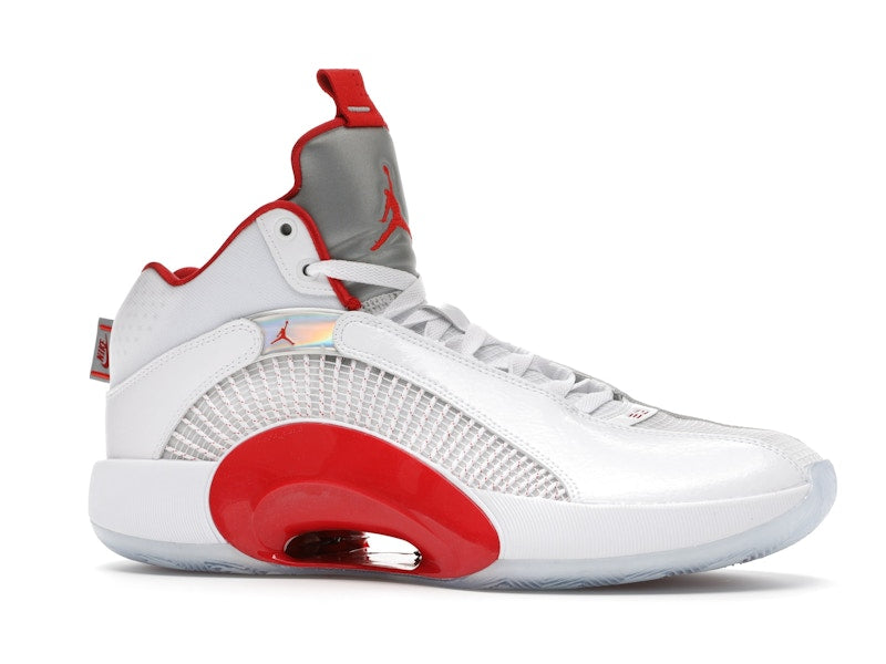 Jordan XXXV Fire Red (Icy Sole)