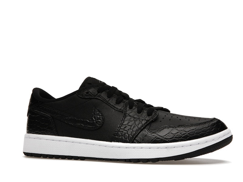 Jordan 1 Retro Low Golf Black Croc