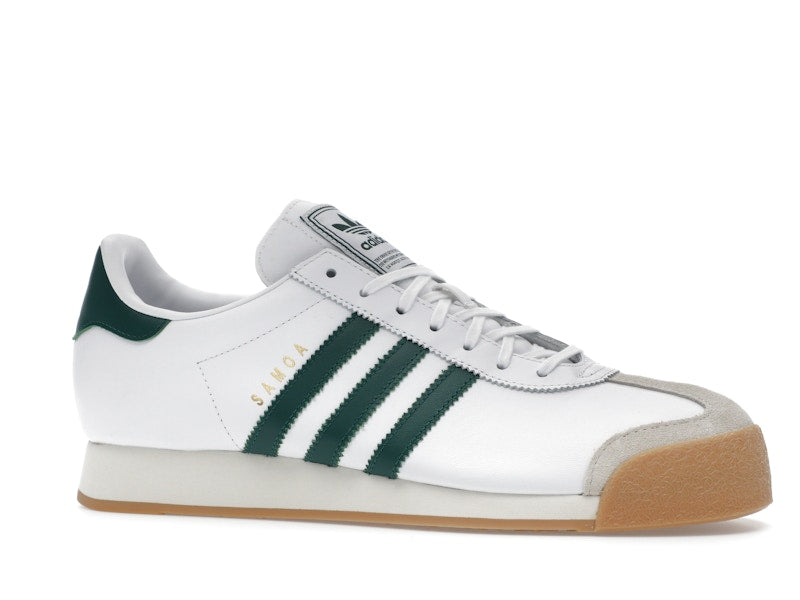 adidas Samoa Cloud White Collegiate Green Gold Metallic