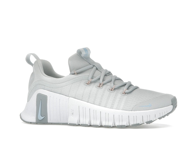 Nike Free Metcon 6 Photon Dust Light Smoke Grey Summit White Metallic Silver (Women's)