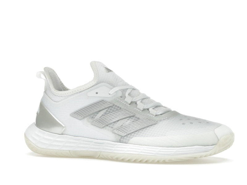 adidas Adizero Ubersonic 4.1 Cloud White Silver Metallic Grey (Women's)