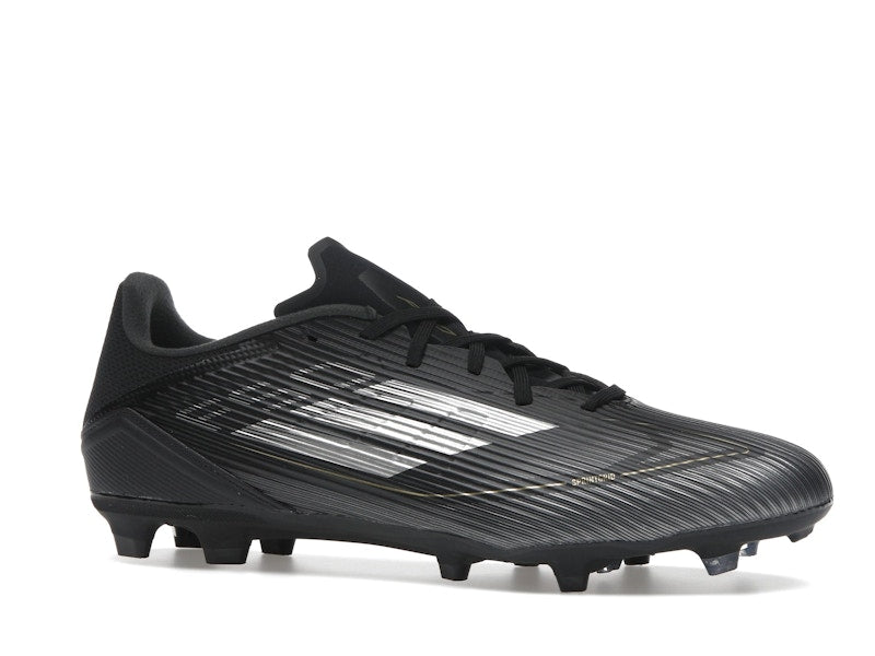 adidas F50 League Multi-Ground Core Black Iron Metallic Gold Metallic