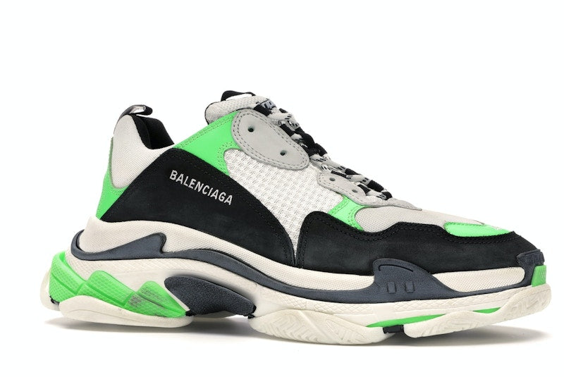 Balenciaga Triple S Green Black