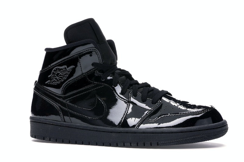 Jordan 1 Mid SE Triple Black Patent (Women's)