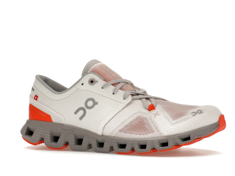 On Running Cloud X 3 Ivory Alloy (Women's)