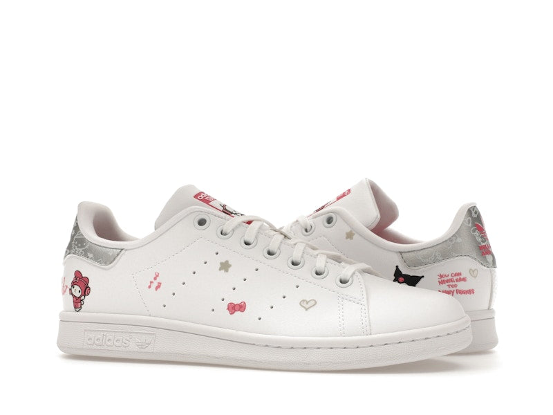 adidas Stan Smith Hello Kitty And Friends Cloud White Core Black Pink Fusion (GS)