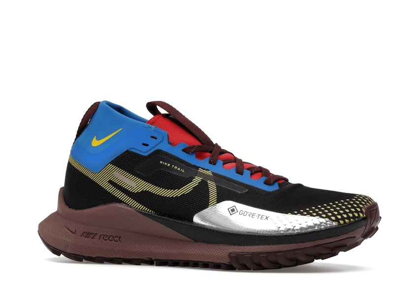 Nike React Pegasus Trail 4 Gore-Tex Black Vivid Sulfur (Women's)