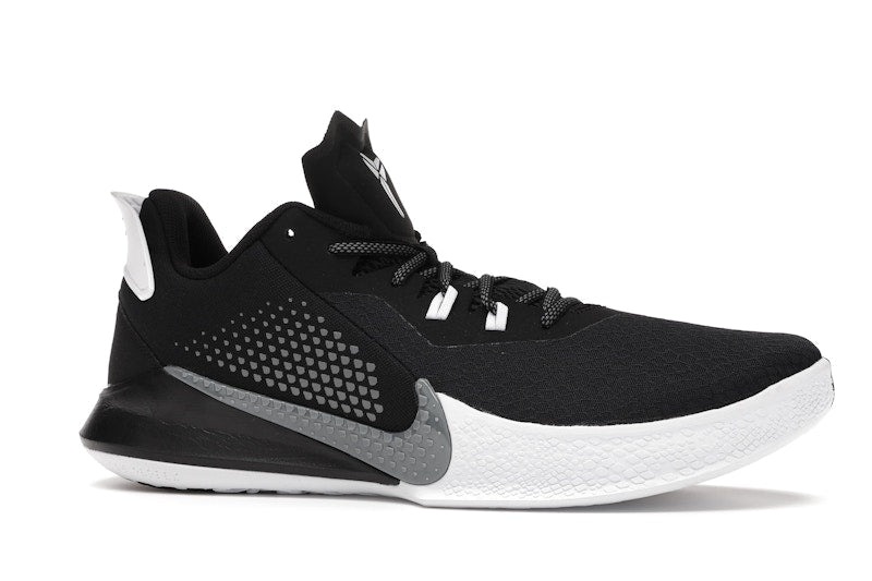 Nike Mamba Fury Black White Smoke Grey