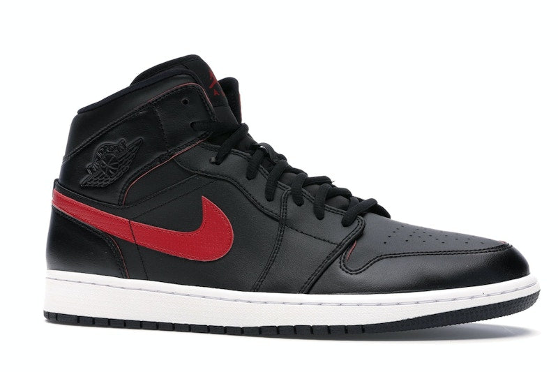Jordan 1 Retro Mid Black Team Red
