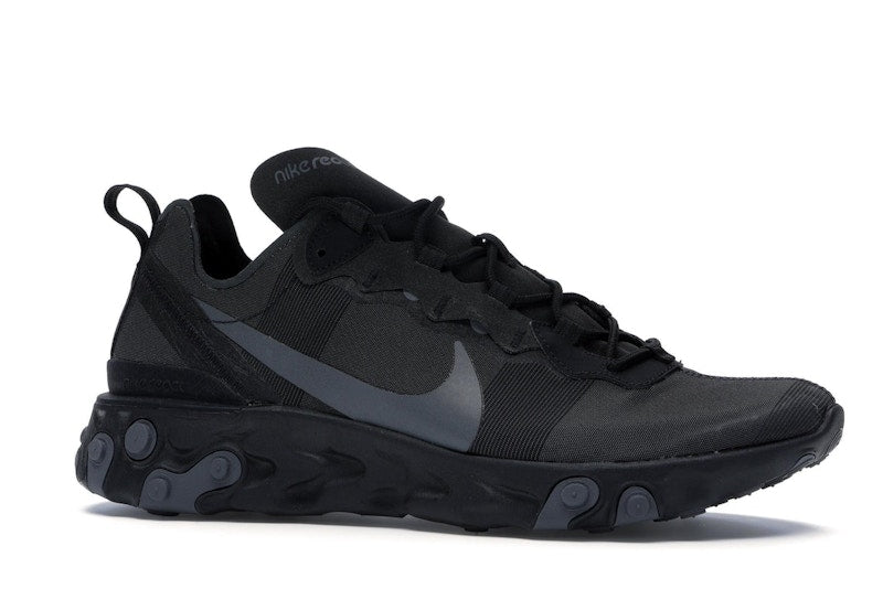 Nike React Element 55 Triple Black