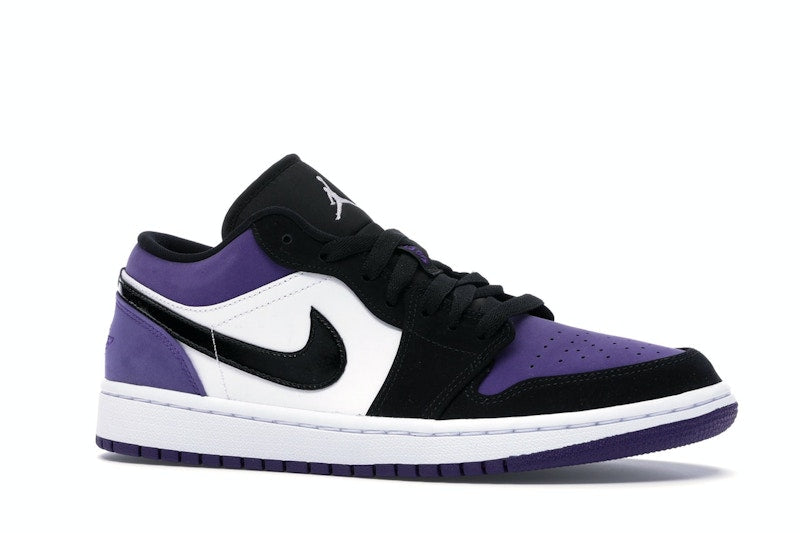 Jordan 1 Low Court Purple