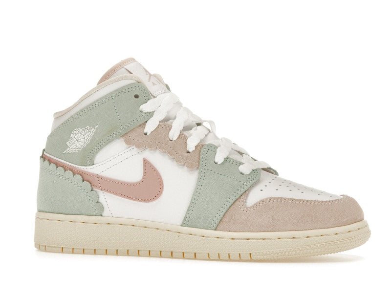 Jordan 1 Mid SE Pink Oxford (GS)